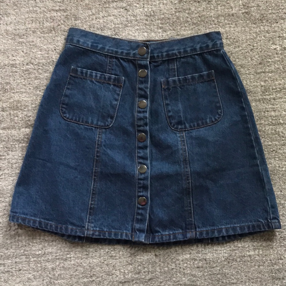 BDG Jean Skirt